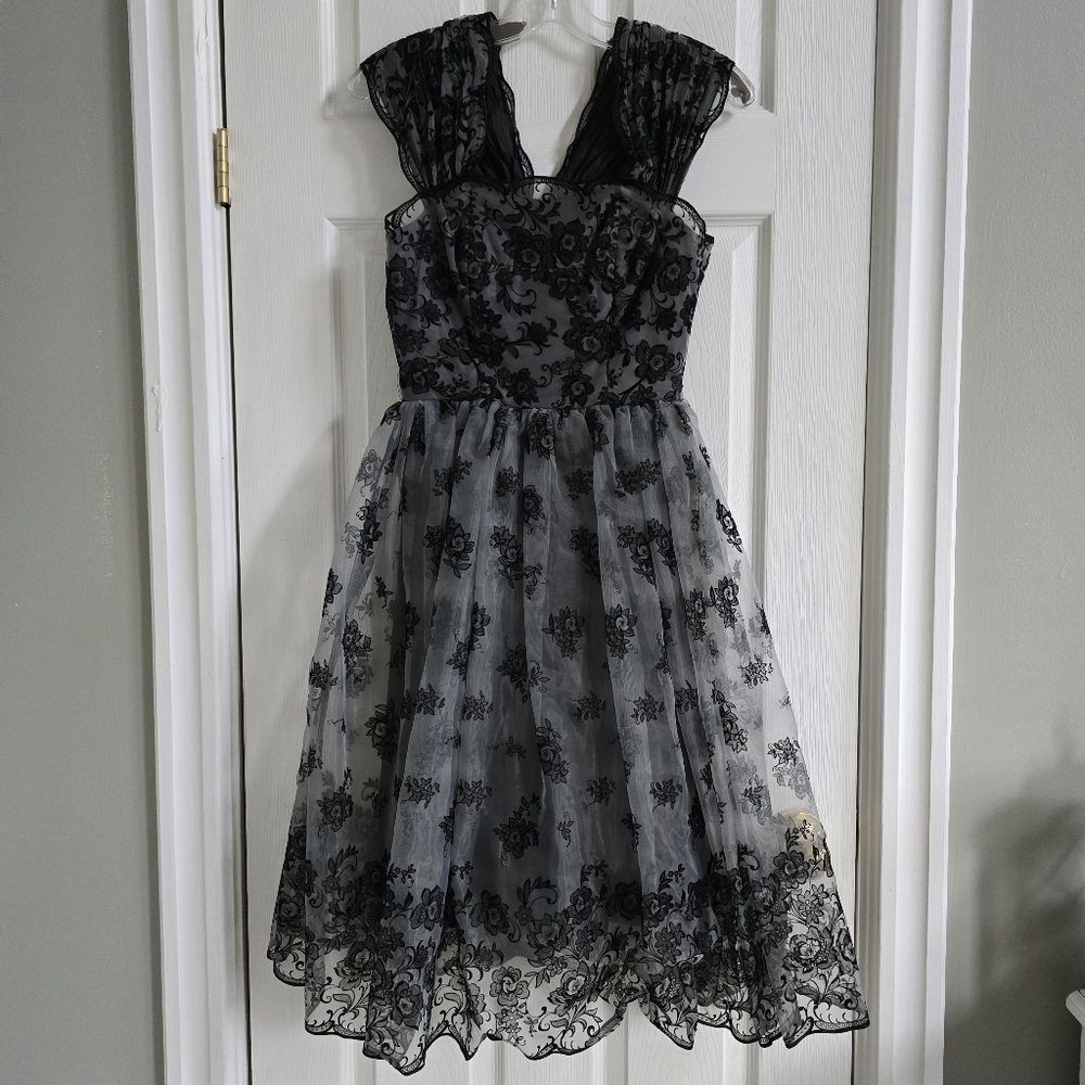Organza Cocktail Dress